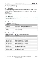 Preview for 7 page of Domo DBS Nano PRO TX User Manual