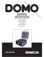 Предварительный просмотр 1 страницы Domo DO-9047W Instruction Booklet