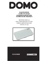 Domo DO-9093W Instruction Booklet preview