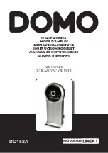 Domo DO152A Instruction Booklet предпросмотр