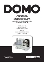 Предварительный просмотр 1 страницы Domo DO1950S Instruction Booklet