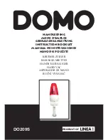 Domo DO209S Instruction Booklet preview