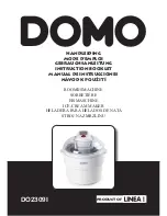 Предварительный просмотр 1 страницы Domo DO2309I Instruction Booklet