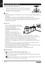 Предварительный просмотр 8 страницы Domo DO23101 Instruction Booklet