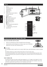 Preview for 30 page of Domo DO23101 Instruction Booklet