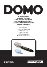 Предварительный просмотр 1 страницы Domo DO303ML Instruction Booklet