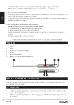 Preview for 10 page of Domo DO3100 Instruction Booklet