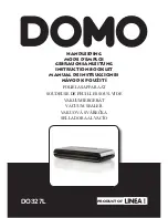 Domo DO327L Instruction Booklet preview