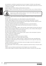 Предварительный просмотр 12 страницы Domo DO331L Instruction Manual