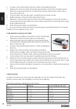 Предварительный просмотр 16 страницы Domo DO331L Instruction Manual