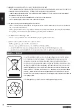 Preview for 18 page of Domo DO331L Instruction Manual