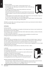 Preview for 10 page of Domo DO343DH Instruction Booklet