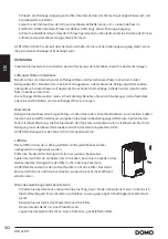 Preview for 30 page of Domo DO343DH Instruction Booklet