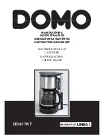 Предварительный просмотр 1 страницы Domo DO417KT Instruction Booklet