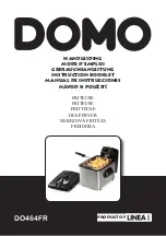 Preview for 1 page of Domo DO464FR Instruction Booklet