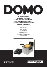 Предварительный просмотр 1 страницы Domo DO465FR Instruction Booklet