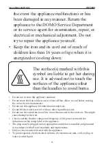 Preview for 45 page of Domo DO7099S Instruction Booklet