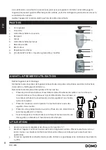 Preview for 8 page of Domo DO710BL Instruction Booklet