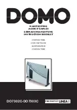 Предварительный просмотр 1 страницы Domo DO7302C Instruction Booklet