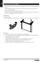 Предварительный просмотр 6 страницы Domo DO7346M Instruction Booklet