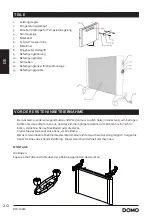 Предварительный просмотр 20 страницы Domo DO7346M Instruction Booklet