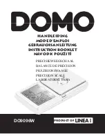 Domo DO9096W Instruction Booklet предпросмотр