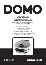 Предварительный просмотр 1 страницы Domo DO9121W Instruction Booklet