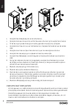 Preview for 8 page of Domo DO917GDK Instruction Booklet