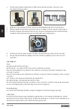 Preview for 22 page of Domo DO9199KR Instruction Booklet