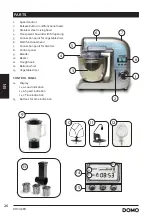 Preview for 26 page of Domo DO9199KR Instruction Booklet