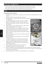 Предварительный просмотр 34 страницы Domo DO9199KR Instruction Booklet