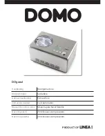 Предварительный просмотр 1 страницы Domo DO9201I Instruction Booklet