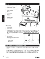 Предварительный просмотр 26 страницы Domo DO9201I Instruction Booklet