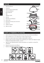 Preview for 12 page of Domo DO9210AV Instruction Booklet