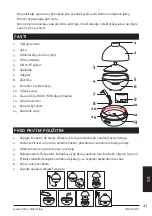 Preview for 41 page of Domo DO9210AV Instruction Booklet