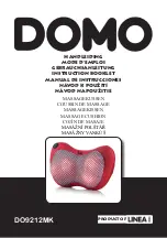 Domo DO9212MK Instruction Booklet предпросмотр