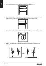 Предварительный просмотр 8 страницы Domo DO924DV Instruction Booklet