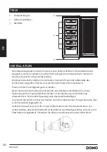 Preview for 30 page of Domo DO924DV Instruction Booklet