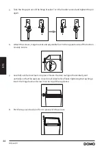 Preview for 44 page of Domo DO924DV Instruction Booklet