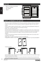 Предварительный просмотр 14 страницы Domo DO937DV Instruction Booklet