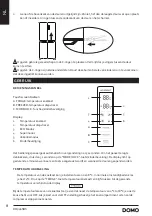 Предварительный просмотр 8 страницы Domo DO945SBS Owner'S Manual