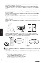 Предварительный просмотр 58 страницы Domo DO945SBS Owner'S Manual