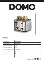 Domo DO969T Instruction Booklet preview