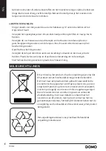 Preview for 6 page of Domo KX012 Instruction Booklet