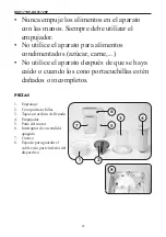 Предварительный просмотр 42 страницы Domo Linea 2000 DO9171SP Instruction Booklet