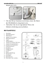 Предварительный просмотр 31 страницы Domo PH DO9112FP Instruction Booklet