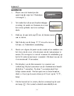 Preview for 12 page of Domo Piet Huysentruy DO301CT Instruction Booklet