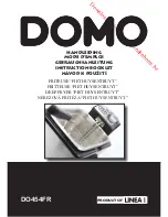 Domo PIET HUYSENTRUYT DO454FR Instruction Booklet preview