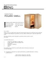 Предварительный просмотр 2 страницы Domo POLARIS SMALL Assembly Instructions Manual