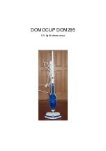 DomoClip DOM295 Manual предпросмотр